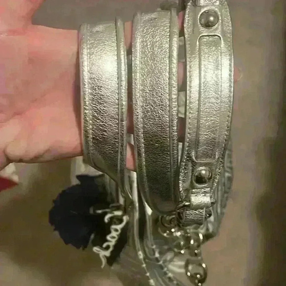 NWOT Metallic Silver Rare Poppy Vintage Y2K Coach Bag Great for Travel - Picture 9 of 14